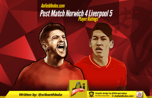 Norwich 4 Liverpool FC 5: Player Ratings