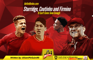 Sturridge, Coutinho and Firmino – It can’t come soon enough