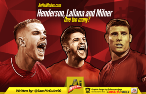 Henderson, Lallana and Milner – One too many?