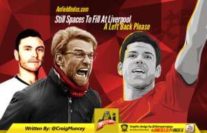 Still Spaces To Fill At Liverpool – A Left Back Please