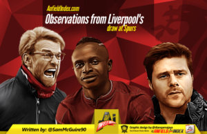 Observations from Liverpool’s draw at Spurs