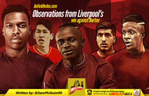 Observations from Liverpool’s win against Burton