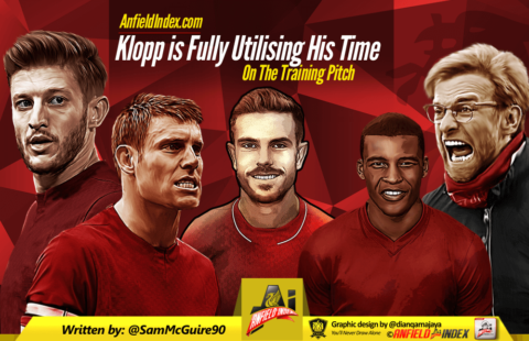 Klopp is Fully Utilising His Time On The Training Pitch