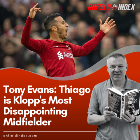 Thiago is Klopp’s Most Disappointing Midfielder