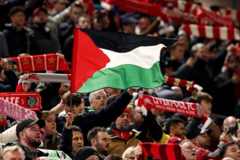 Mo Salah urges UEFA to explain Suleiman al Obeid tribute Mo Salah urges UEFA to explain Suleiman al Obeid tribute