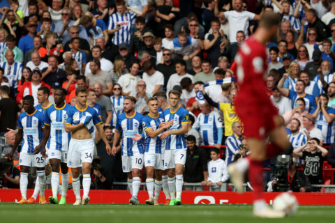 Liverpool Title Dreams Clashes With Brighton’s Ambition