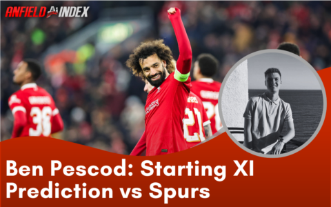 Starting XI Prediction: Liverpool vs Tottenham Hotspur