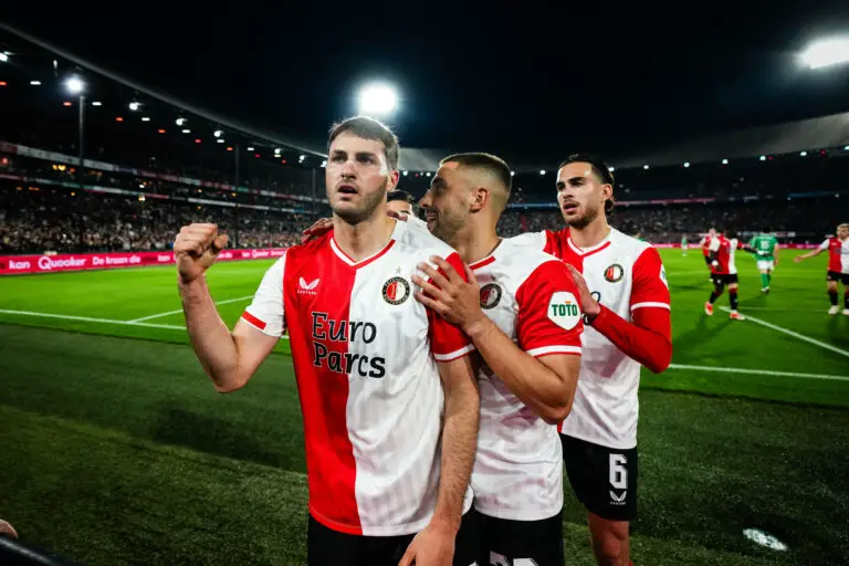 Liverpool’s Bold Move for €50m Feyenoord Striker Faces Premier League Competition