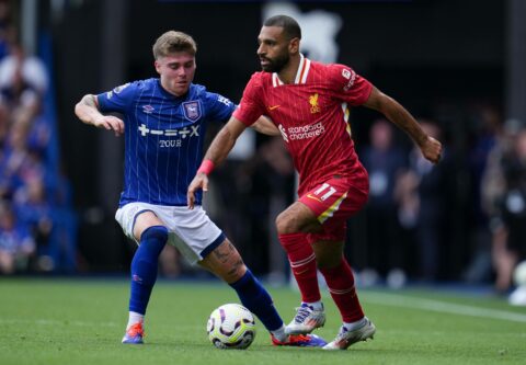 Player Ratings: Salah and Jota Shine as Liverpool Defeat Ipswich 2-0