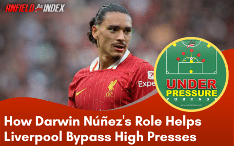 How Darwin Núñez’s Role Helps Liverpool Bypass High Presses – Statistical Analysis