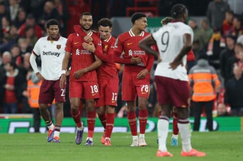 Man of the Match Gakpo Steers Liverpool to Victory in 5-1 EFL Cup Win