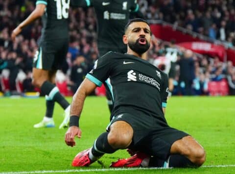 Liverpool star looking to carry on record-breaking form against Man United Liverpool star looking to carry on record-breaking form against Man United