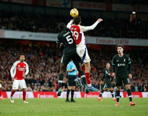 Liverpool’s Man of the Match Konaté Holds Arsenal’s Attack at Bay