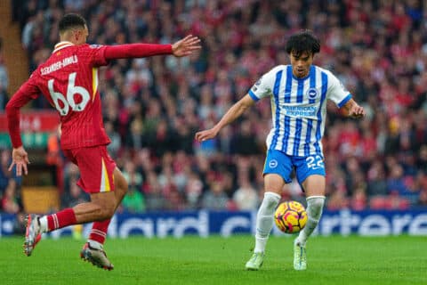 Liverpool consider bold transfer as Brighton set high asking price
