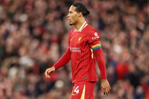 Virgil van Dijk Shines as Liverpool beat Manchester City 2-0 at Anfield