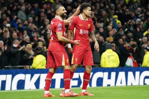 Szoboszlai and Salah Shine in Liverpool’s 6-3 Win Over Spurs