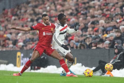 Late Drama as Liverpool and Man Utd Ends All Square