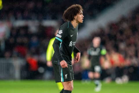 Report: Liverpool yet to make decision on forward's future