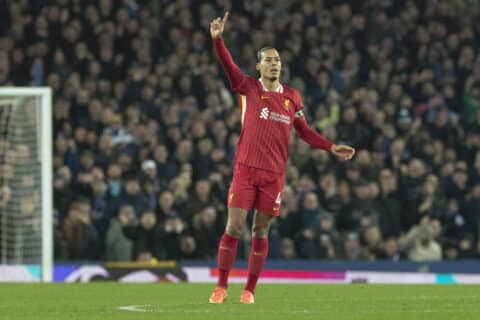 “We Should Have Won” – Virgil Van Dijk Reacts to Liverpool’s Dramatic Draw at Everton