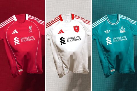 Adidas Away Kit to Debut as Liverpool Face Palace at Wembley