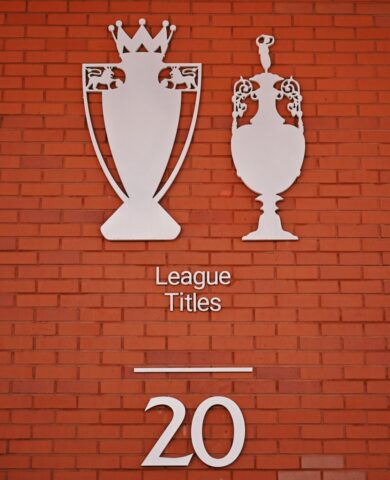 20 League Titles! – Liverpool Reveal Champions Wall Update after Premier League Success