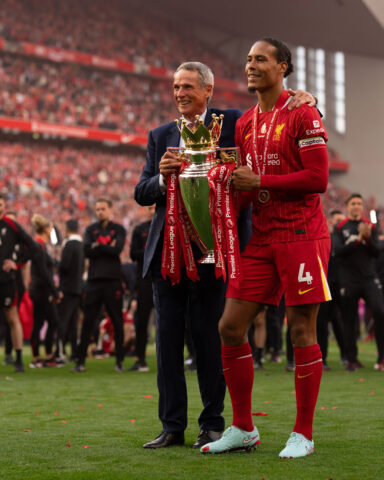 Hansen to Van Dijk: a Liverpool legacy captured in one powerful gesture