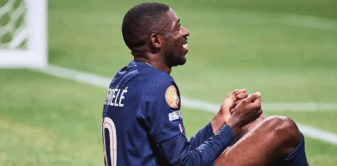 Ousmane Dembele salutes Jota after PSG goal in Club World Cup quarter-final