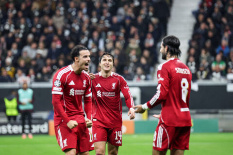Liverpool star put in 'record-breaking' performance against Eintracht Frankfurt Liverpool star put in 'record-breaking' performance against Eintracht Frankfurt