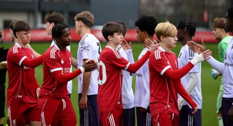 Liverpool under-18's smashed 7-0 by Manchester United