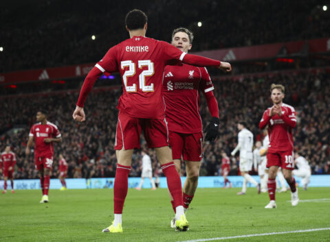 Hugo Ekitike heaps praise on 'great' Liverpool teammate