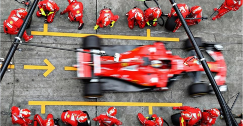 The history of Formula 1 pit stops