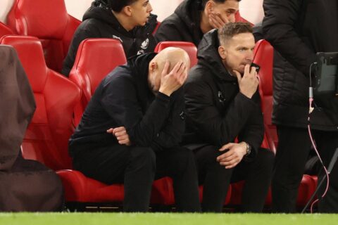 Slot criticises officiating in Liverpool Man City game