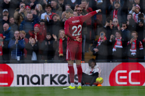 Journalist heaps praise on 'absolutely brilliant' Liverpool star