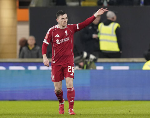 "You have to accept it" - Andy Robertson speaks on his Liverpool role this season