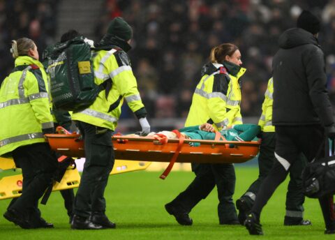 "I was crying a little bit" - Liverpool star sends emotional message to fans after injury blow