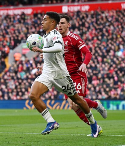 Key stats from Liverpool's victory over Fulham at Anfield