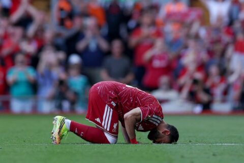 Match Report: Liverpool held by Brentford in emotional Anfield clash