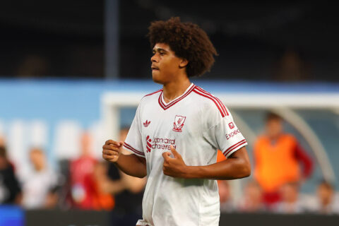 Liverpool youngster grabs his first goal in dramatic fashion