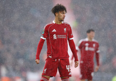 Liverpool forward returns to training after long-term injury blow