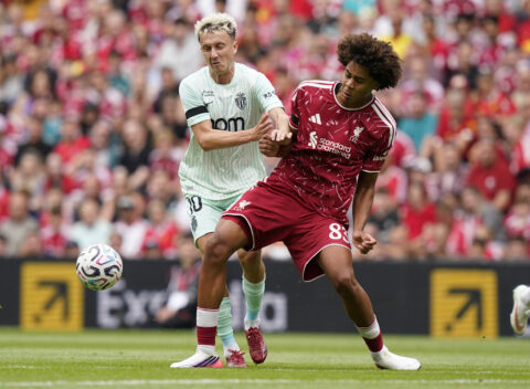 Liverpool youngster praised for performance against AS Monaco