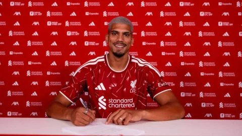 Liverpool confirm the signing of Ronald Araujo