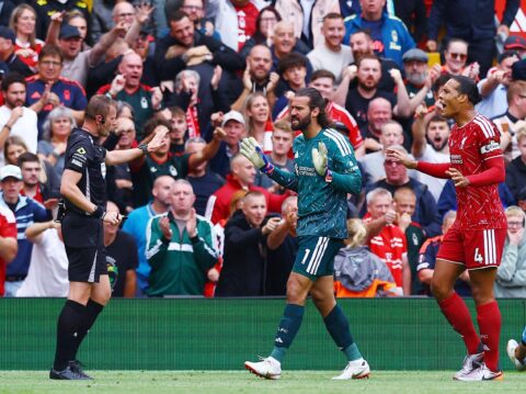 Liverpool star fined for incident against Nottingham Forest