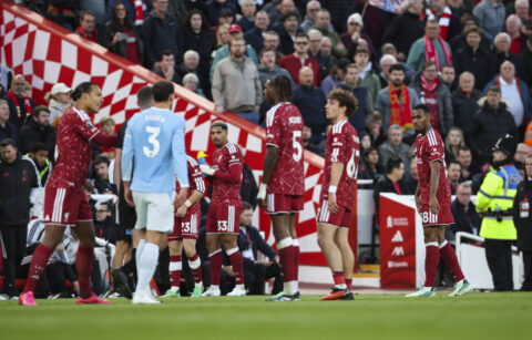 Andoni Iraola claims Liverpool played two different games against rivals
