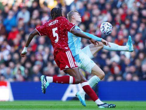 Liverpool chances go begging before Manchester City unleash three-goal burst