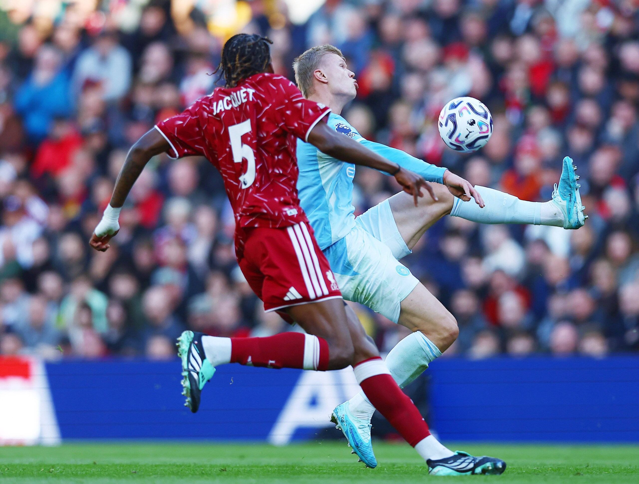 Liverpool chances go begging before Manchester City unleash three-goal burst