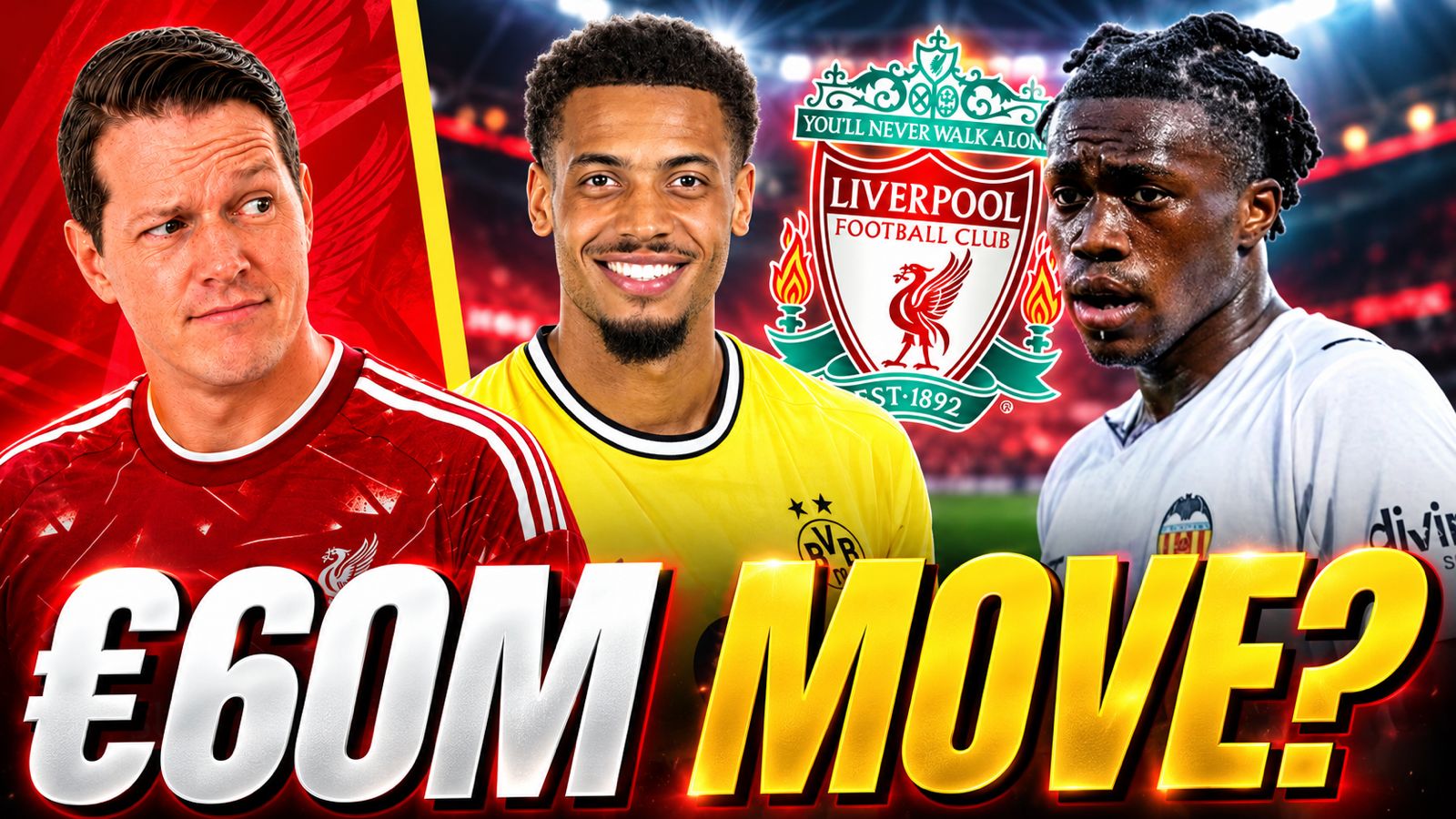 Liverpool FC Face HUGE €60m Decision as Transfer Talks Ramp Up