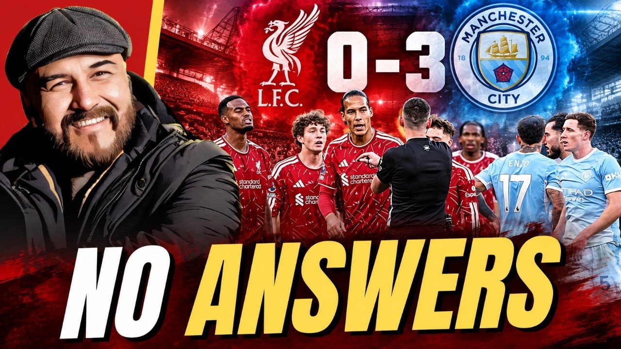The Red Room: LIVERPOOL 0-3 MAN CITY REACTION | What Went Wrong?