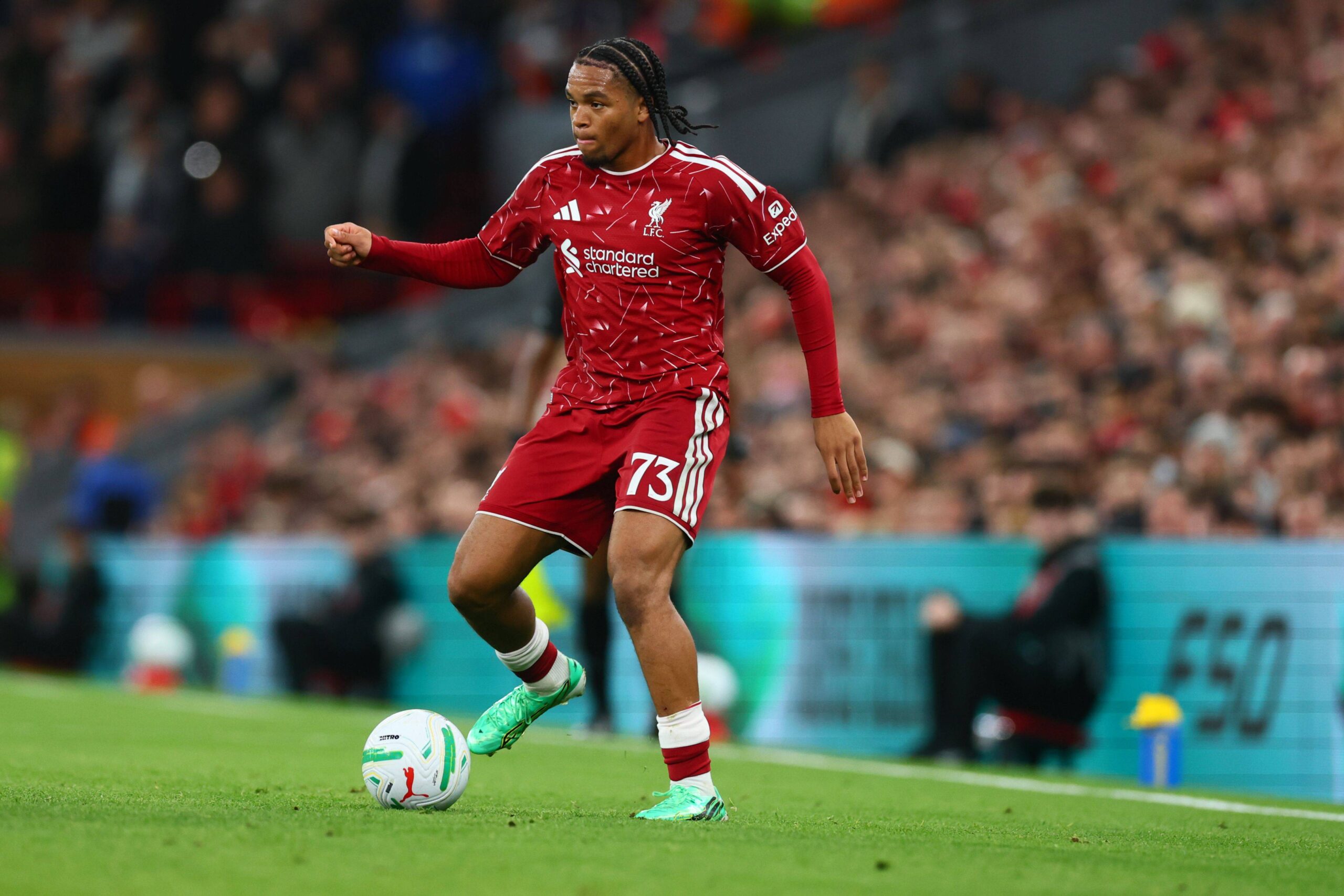 Rio Ngumoha heaps praise on Liverpool teammate after Chelsea win