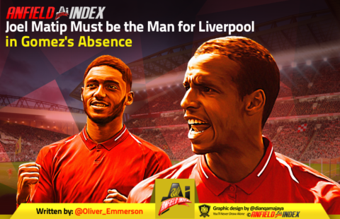 Joel Matip Must be the Man for Liverpool FC in Gomez’s Absence