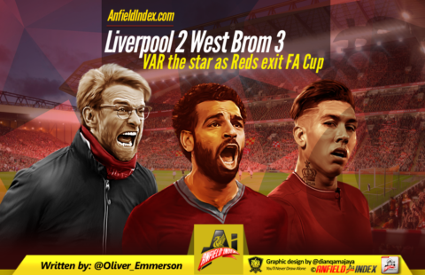 Liverpool 2-3 West Brom: VAR the star as Reds exit FA Cup